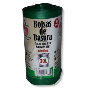 Bolsa de basura 30L Piumeta Verde