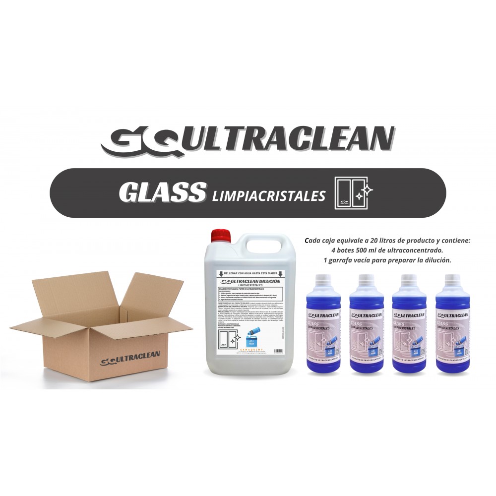 Pack Ultraclean Glass Limpiacristales
